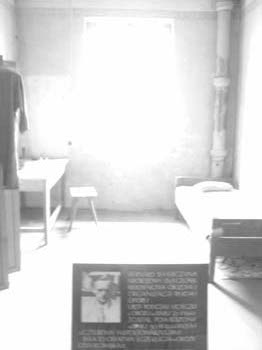 Bierkenau: the room of nazi soldiers 1